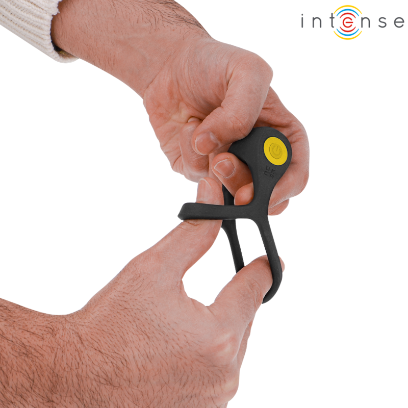 Anello vibrante doppio per pene Alex - 10 modalità - INTENSO