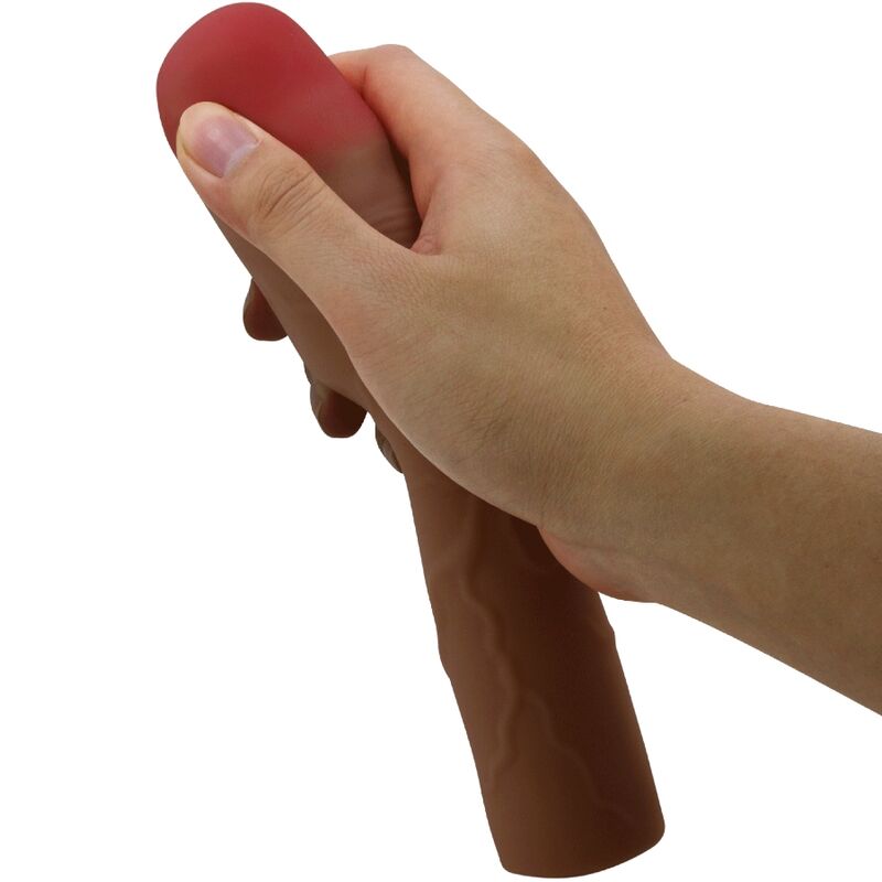 PRETTY LOVE - GUAINA PER PENE KYLIAN CON ESTENSIONE 7,6 CM MULATTO