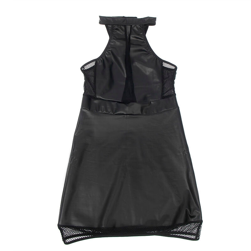 SUBBLIME - 955472 ABITO CON SCOLLO AL CENTRO E TRASPARENZE NERO S/M