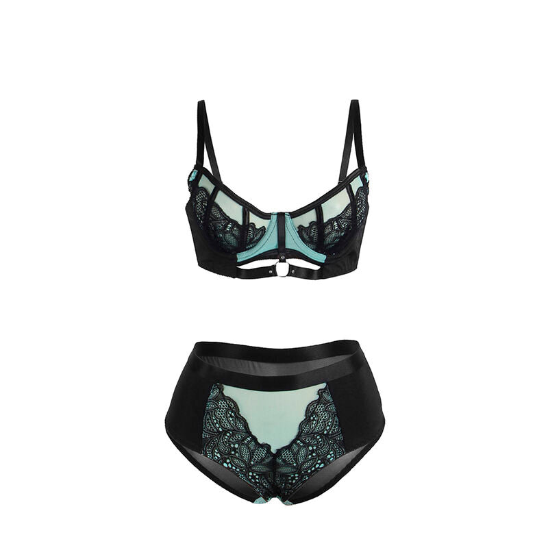 SUBBLIME - 955564 REGGISENO IN VERNICE VERDE CON CERNIERA L/XL