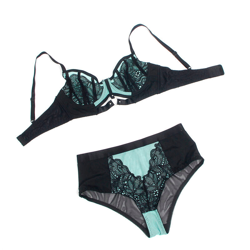 SUBBLIME - 955557 REGGISENO IN VERNICE VERDE CON CERNIERA S/M