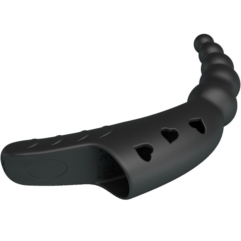 PRETTY LOVE - VIBRATORE DA DITO JORDIN 10 VIBRAZIONI NERO