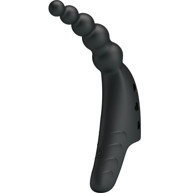 PRETTY LOVE - VIBRATORE DA DITO JORDIN 10 VIBRAZIONI NERO
