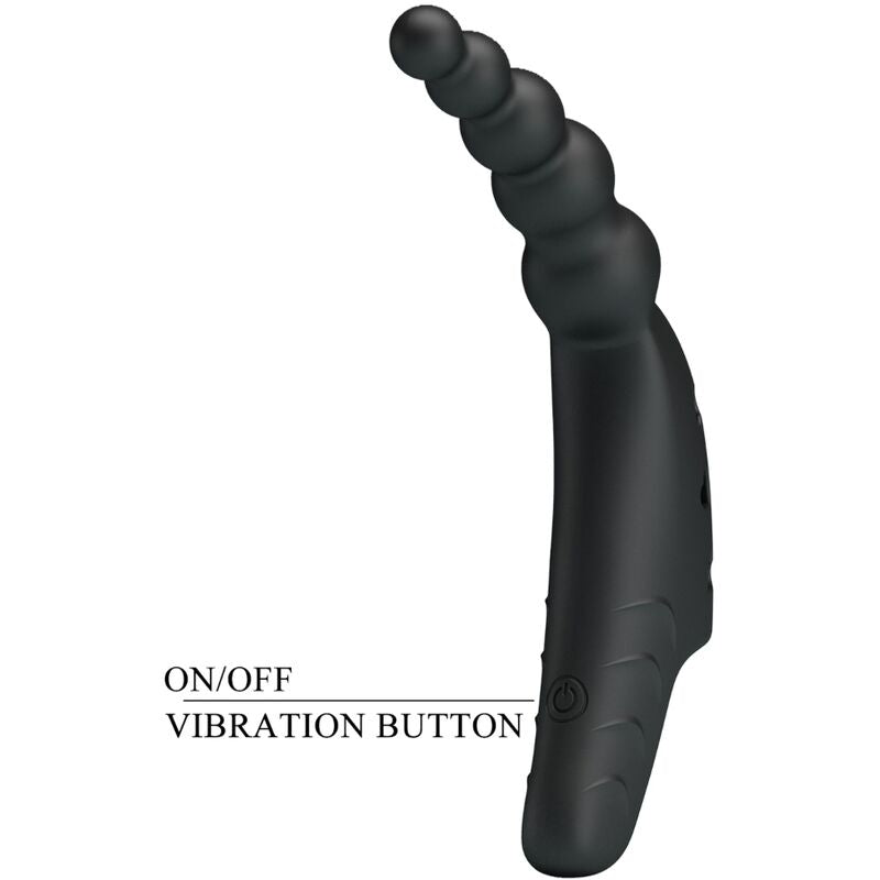 PRETTY LOVE - VIBRATORE DA DITO JORDIN 10 VIBRAZIONI NERO