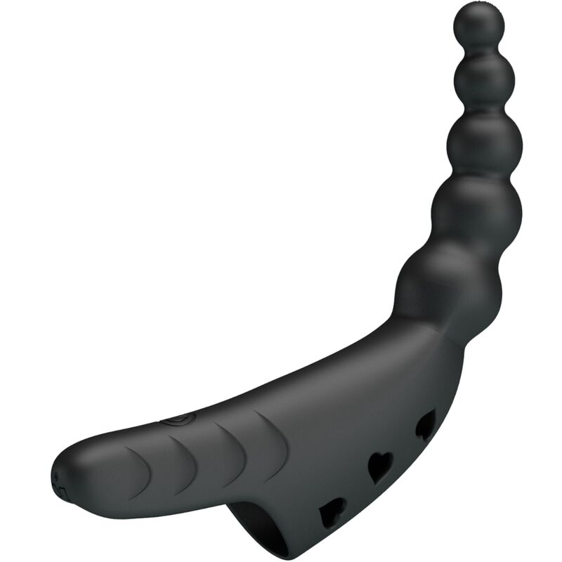 PRETTY LOVE - VIBRATORE DA DITO JORDIN 10 VIBRAZIONI NERO