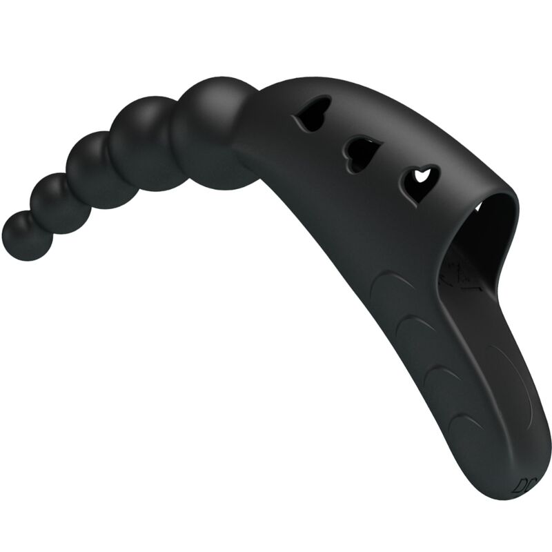 PRETTY LOVE - VIBRATORE DA DITO JORDIN 10 VIBRAZIONI NERO