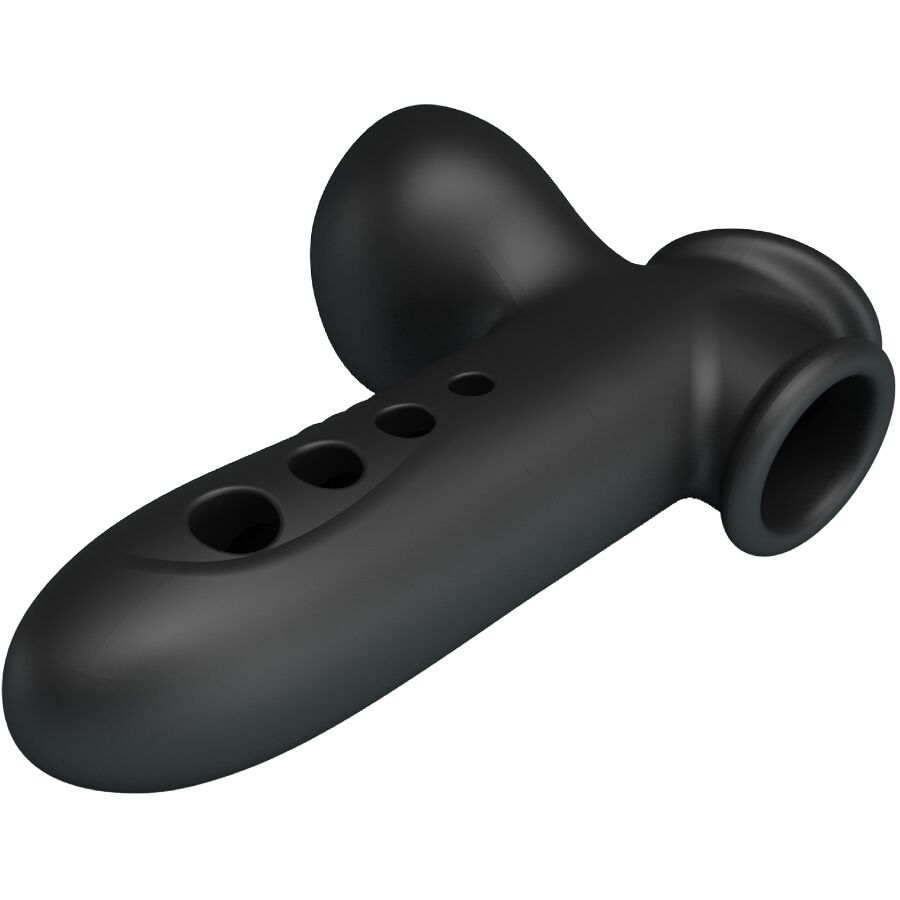 PRETTY LOVE - GUAINA PER PENE A FORMA DI GRU CON AIRBAG NERO