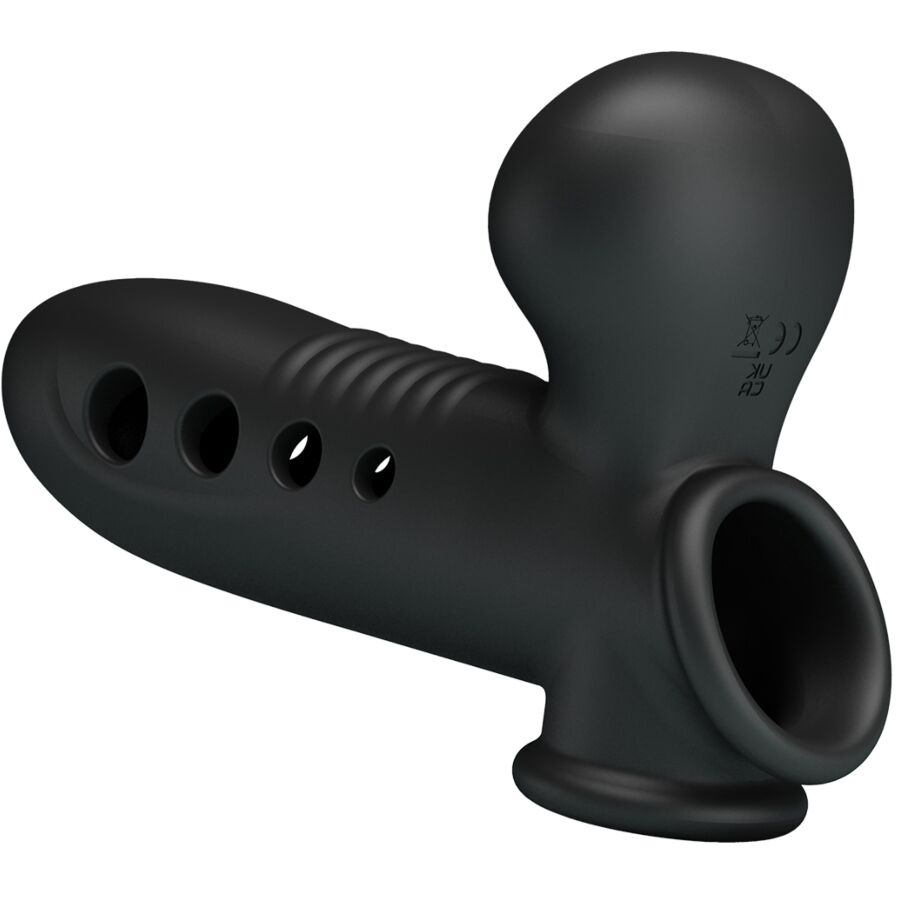 PRETTY LOVE - GUAINA PER PENE A FORMA DI GRU CON AIRBAG NERO