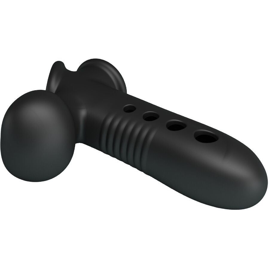 PRETTY LOVE - GUAINA PER PENE A FORMA DI GRU CON AIRBAG NERO