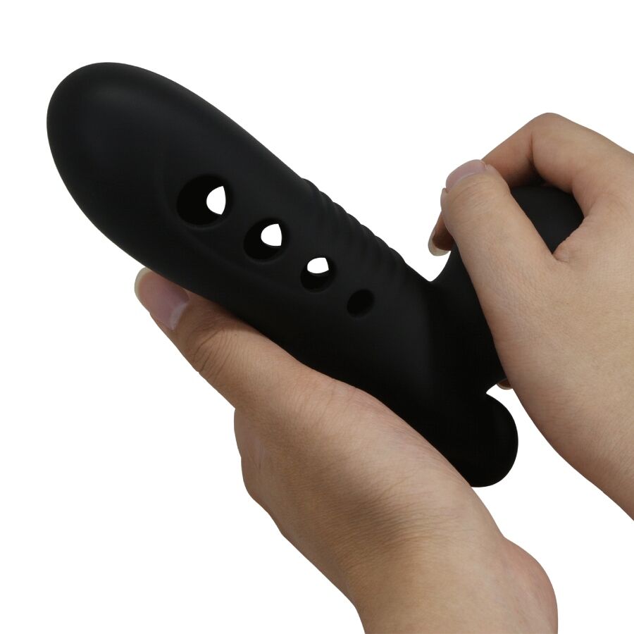 PRETTY LOVE - GUAINA PER PENE A FORMA DI GRU CON AIRBAG NERO