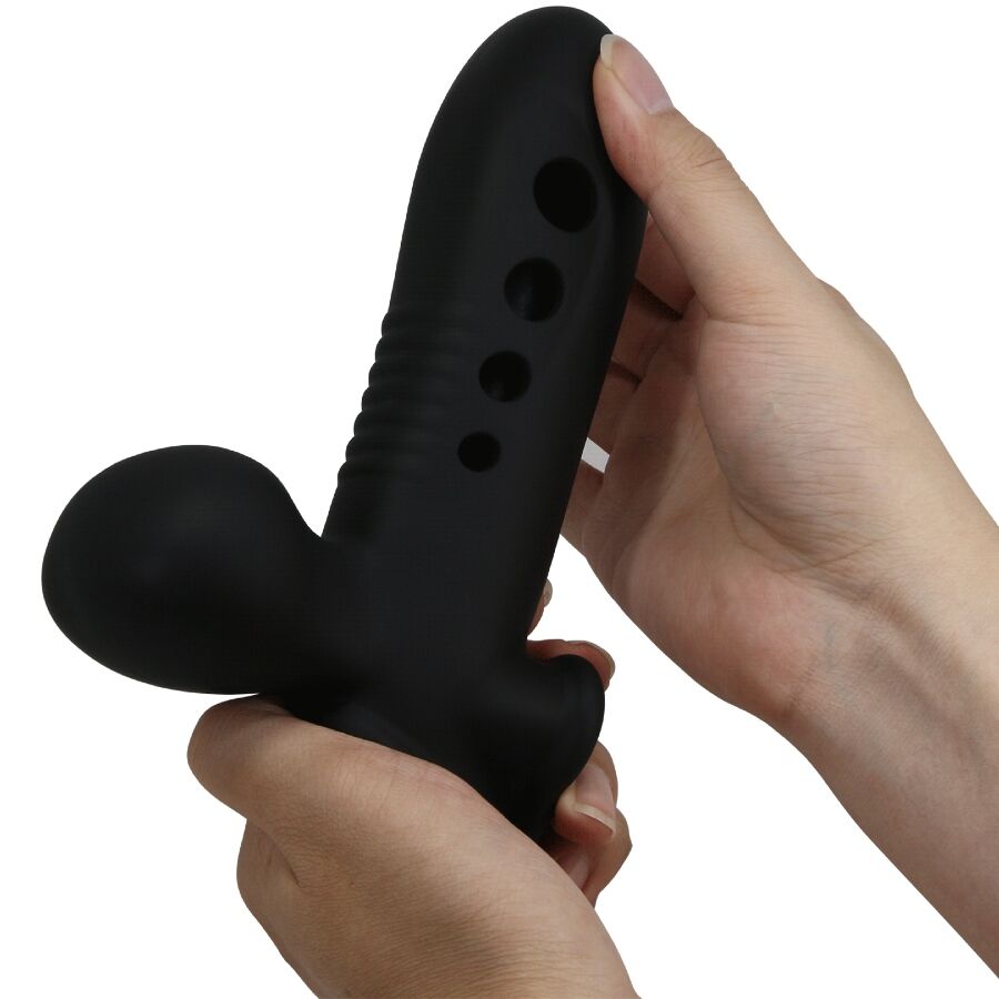 PRETTY LOVE - GUAINA PER PENE A FORMA DI GRU CON AIRBAG NERO