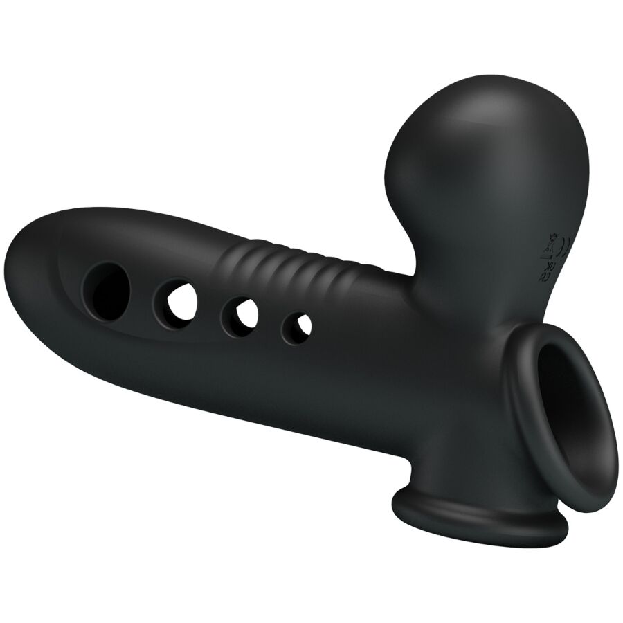 PRETTY LOVE - GUAINA PER PENE A FORMA DI GRU CON AIRBAG NERO