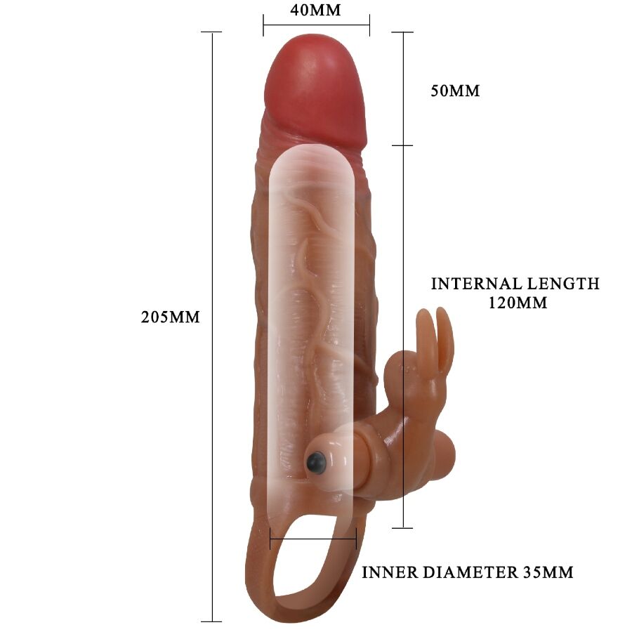 PRETTY LOVE - GUAINA PER PENE OSMAR + STIMOLATORE CLITORIDEO VIBRANTE