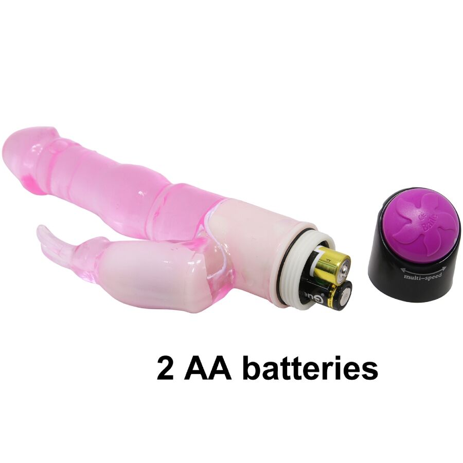 BAILE - VIBRATORE FANTASY WAVES OF PLEASURE CON CONIGLIO 23 CM