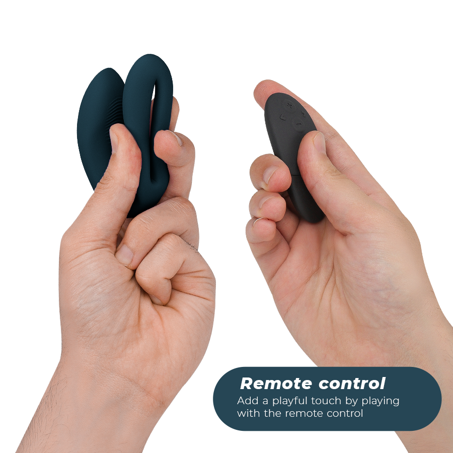 WE-VIBE - SYNC O VIBRATORE FLESSIBILE CON TELECOMANDO VERDE SCURO