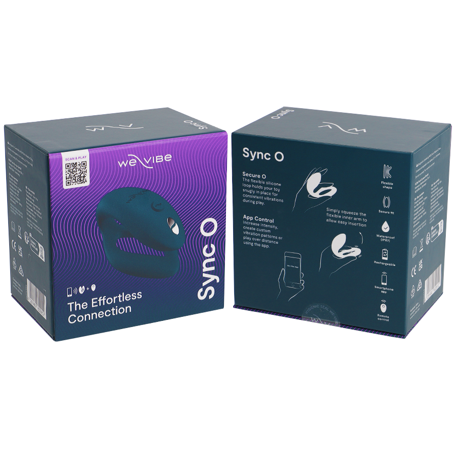 WE-VIBE - SYNC O VIBRATORE FLESSIBILE CON TELECOMANDO VERDE SCURO