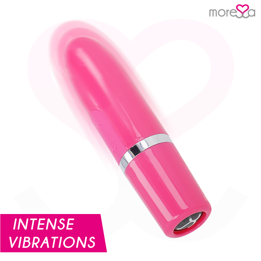 Rossetto vibratore da viaggio 9,0 cm x 2,2 cm – Rosa edera – MORESSA