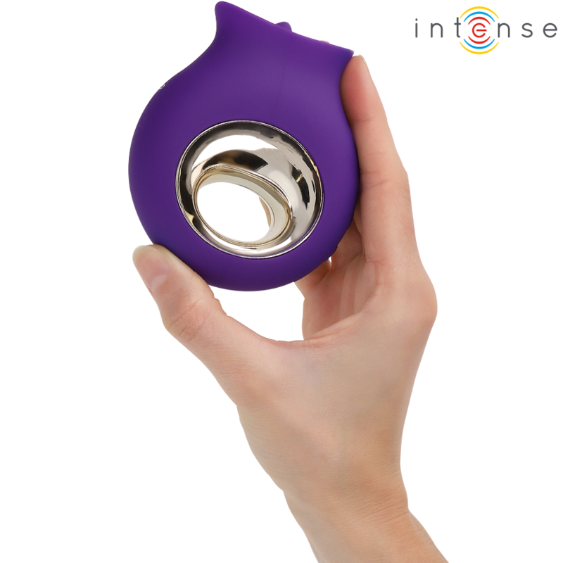 INTENSO - STIMOLATORE CLITORIDEO TULI 9 VIBRAZIONI E 9 OSCILLAZIONI VIOLA