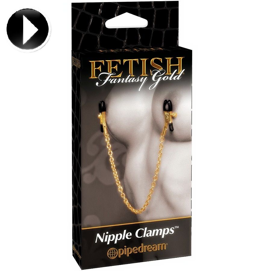 FETISH FANTASY GOLD - MORSETTI PER CAPEZZOLI