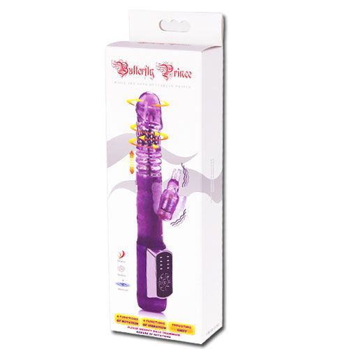 BAILE - VIBRATORE RABBIT CON FARFALLA PRINCIPE DEGLI STATI UNITI
