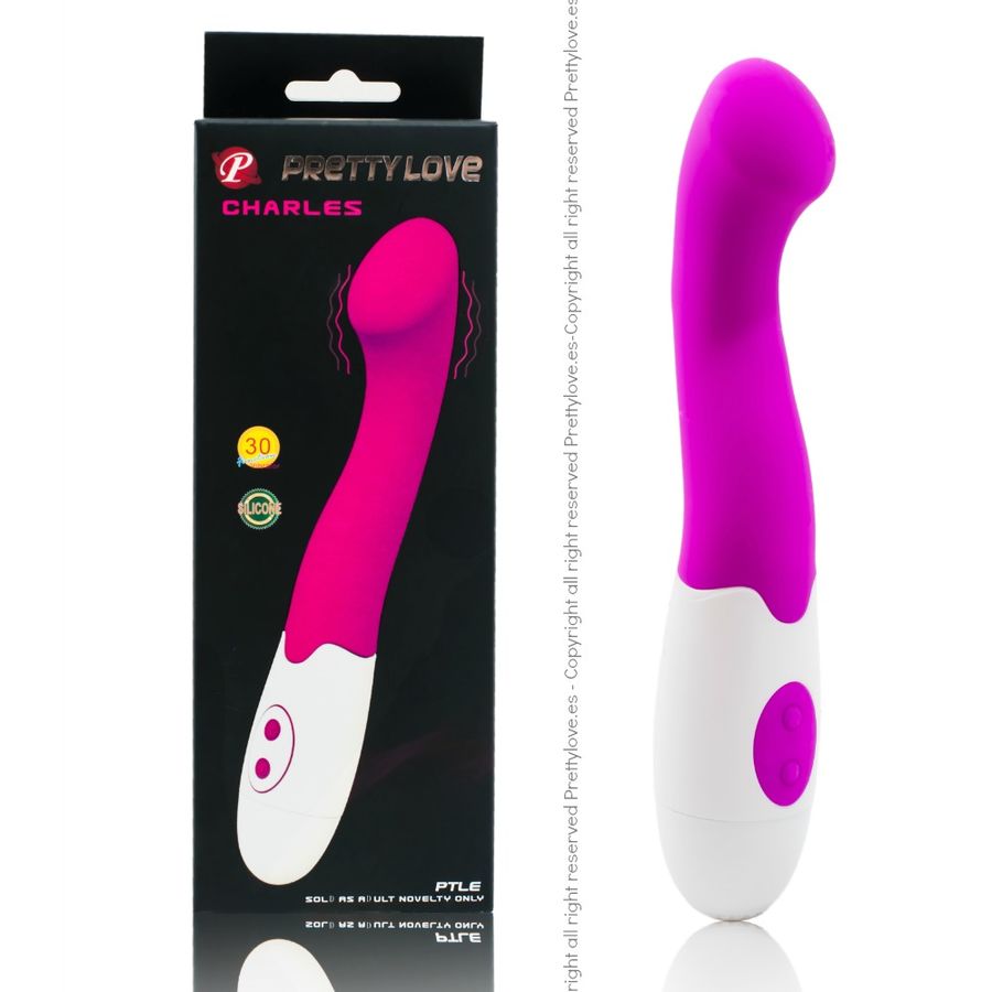 Vibratore in silicone Charles – 18 cm – Pretty Love