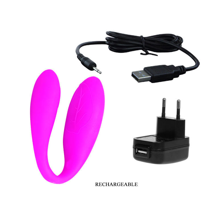 Pretty Love – Fascination Vibratore per coppie a forma di U | 30 funzioni | Lilla