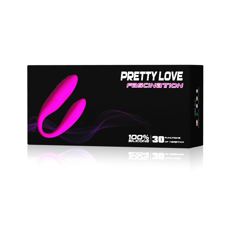 Pretty Love – Fascination Vibratore per coppie a forma di U | 30 funzioni | Lilla