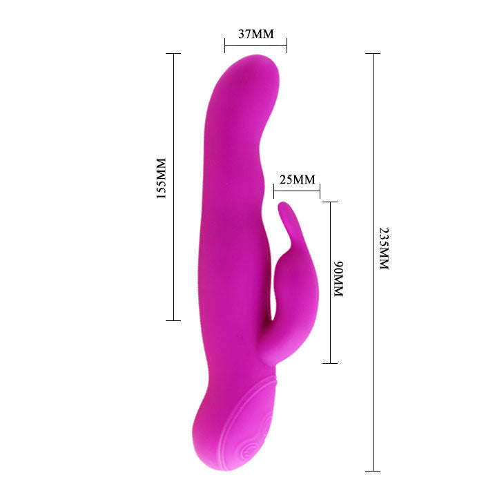 Vibratore rotante Highgrade Hale Lilla | 23,1 cm x 3,7 cm | PRETTY LOVE