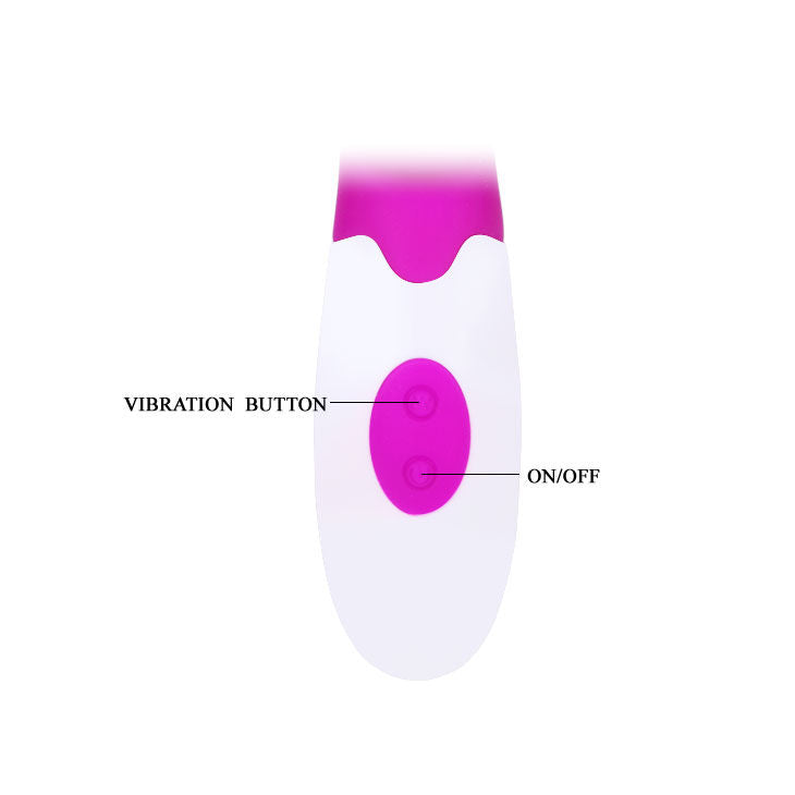 Vibratore Rabbit Flirtation Alvis - 20 cm - PRETTY LOVE