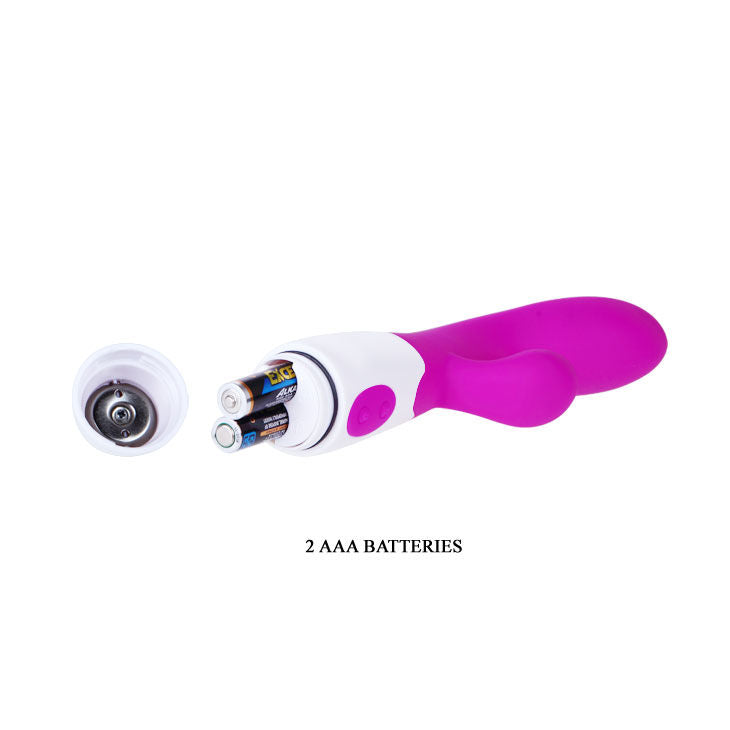 Vibratore Rabbit Flirtation Alvis - 20 cm - PRETTY LOVE