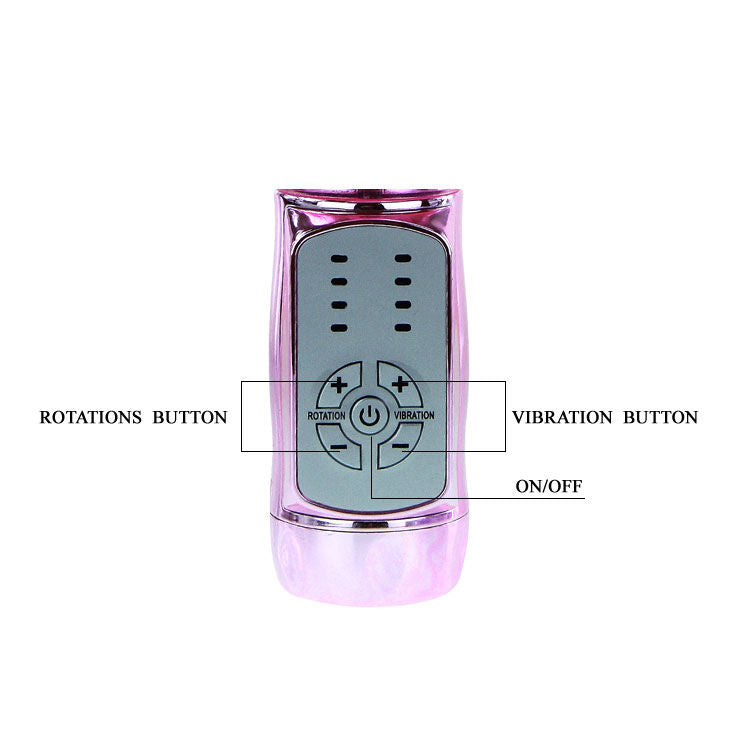 Vibratore Rabbit con farfalla pulsante | Rotatore + Su e Giù | Ricaricabile tramite USB | BAILE