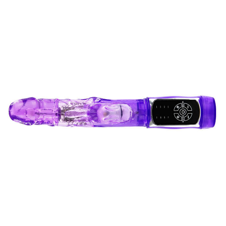 Vibratore Rabbit rotante con perline | 23,0 cm x 3,5 cm | BAILE Rabbit Passion Baron