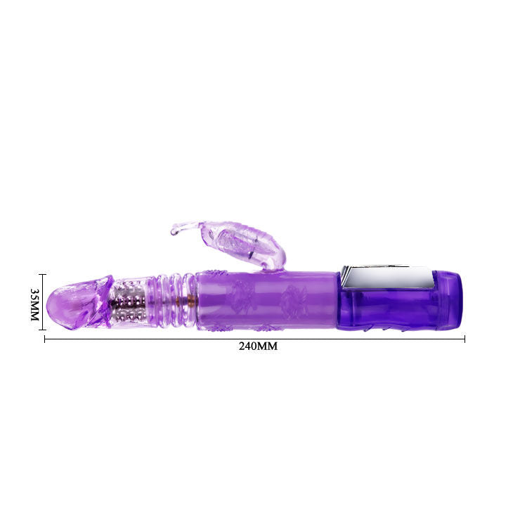 BAILE - VIBRATORE RABBIT CON FARFALLA PRINCIPE DEGLI STATI UNITI