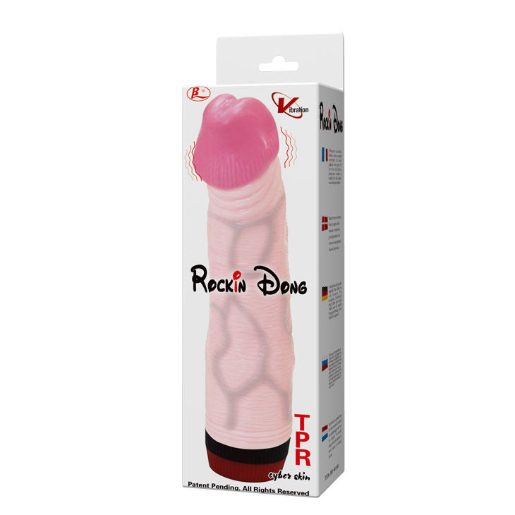 Dildo realistico vibrante Rockin Dong | 21,5 cm x 4,0 cm | BAILE