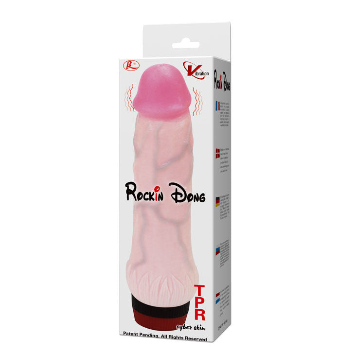 Dildo realistico vibrante Rockin Dong II | 21,5 cm x 5,0 cm | BAILE