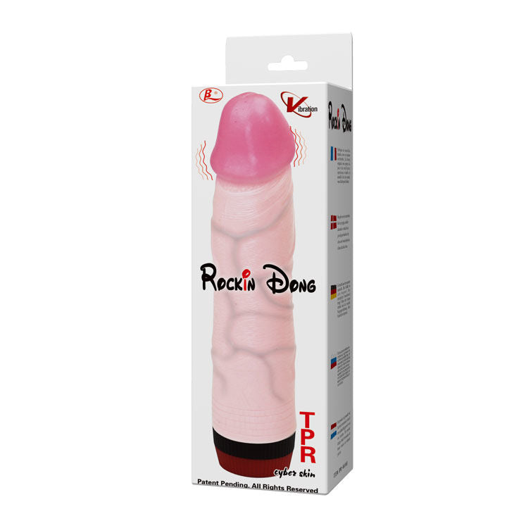 Dildo realistico vibrante Rockin Dong III | 21,5 cm x 4,0 cm | BAILE