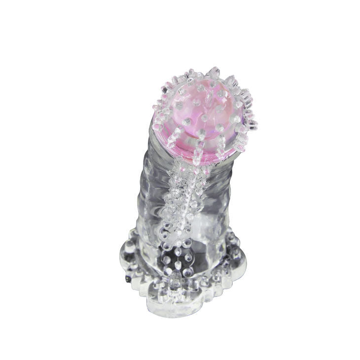 Guaina vibrante per il pene attivata dal sensore | 18 cm × 3,5 cm | BAILE