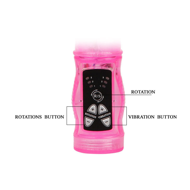 BAILE - MINI ROTATOR SUPERSTIMULATOR CONIGLIO ROSA