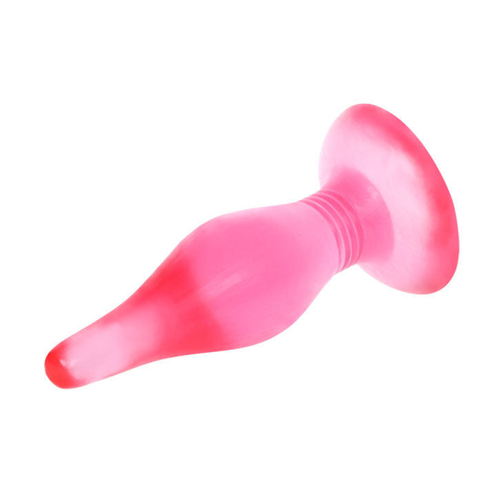 Plug anale morbido al tatto lilla | 14,2 cm x 3,9 cm | BAILE