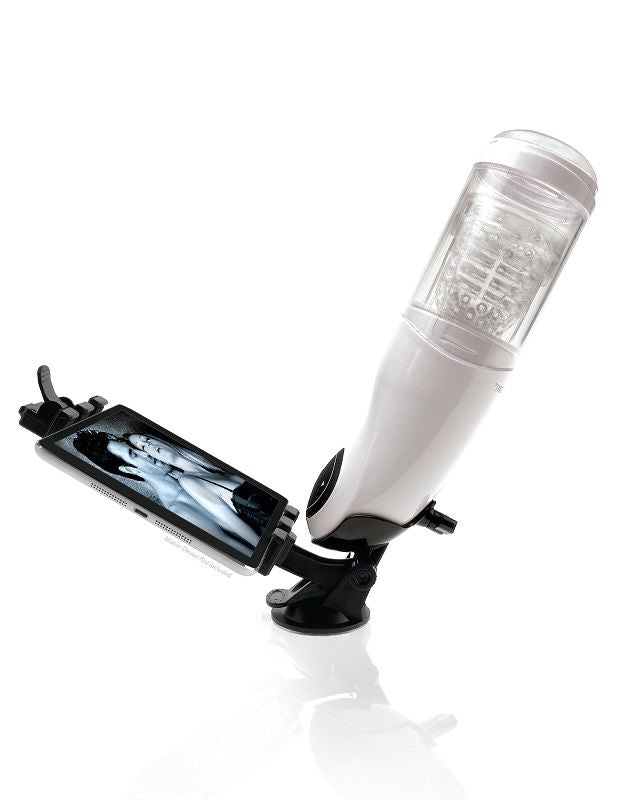 EXTREME TOYZ - PDX MEGA BATOR USB MASTURBATORE MASCHILE VAGINA BIANCO