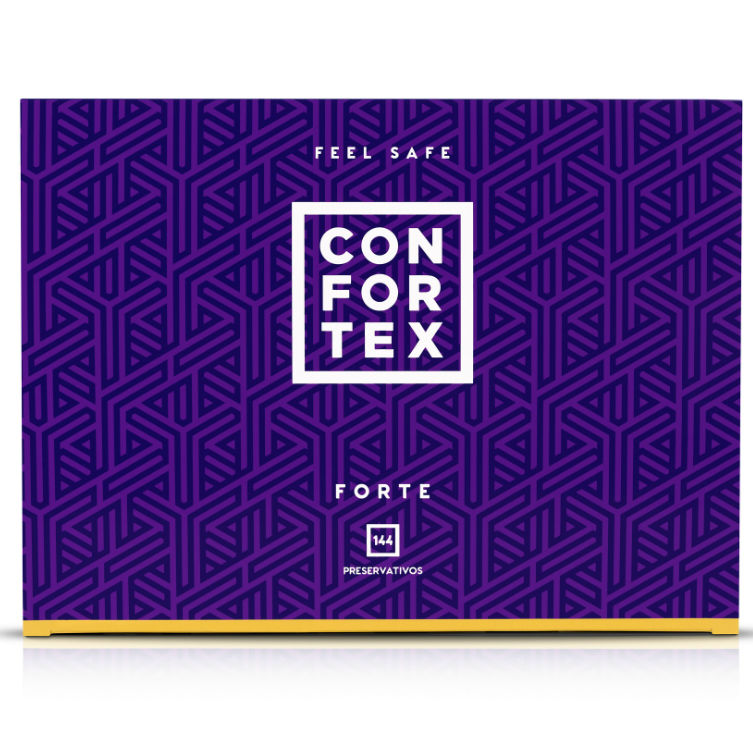 Preservativi CONFORTEX Nature Forte – 144 unità