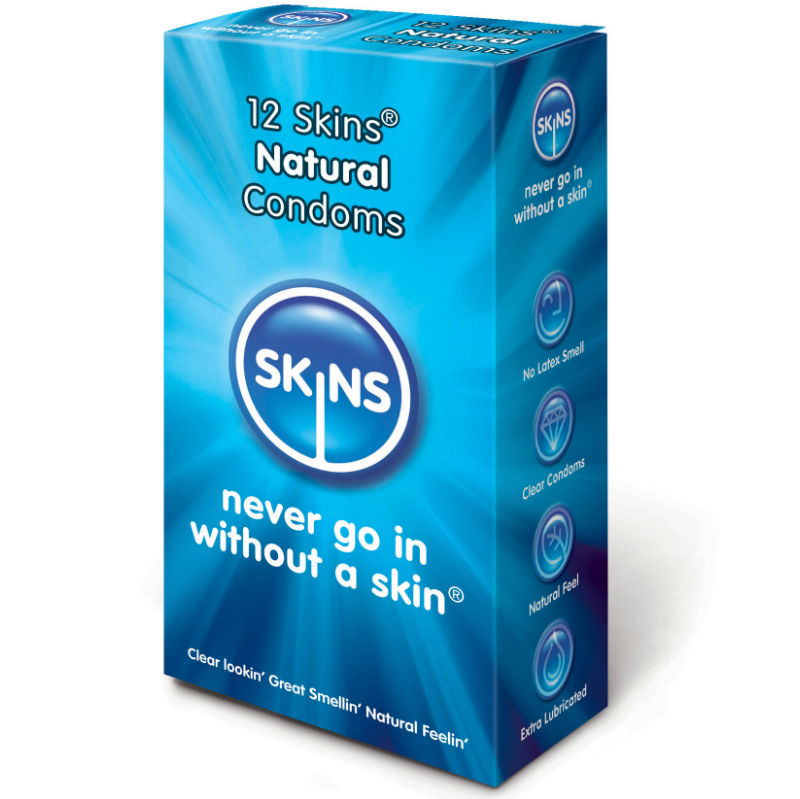 SKINS - CONDOM NATURALE CONFEZIONE DA 12