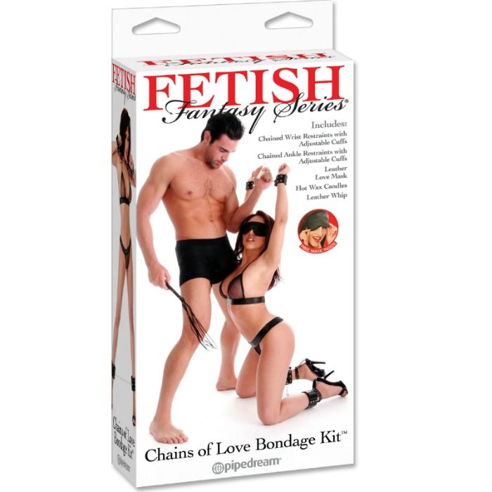 SERIE FETISH FANTASY - KIT BONDAGE CHAINS OF LOVE