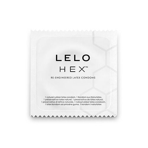 Preservativi LELO HEX 54 mm - 3 unità
