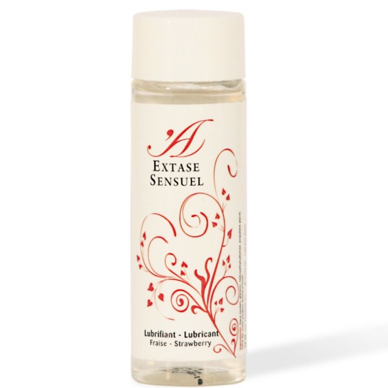 Lubrificante a base d'acqua alla fragola | 100 ml | EXTASE SENSUAL