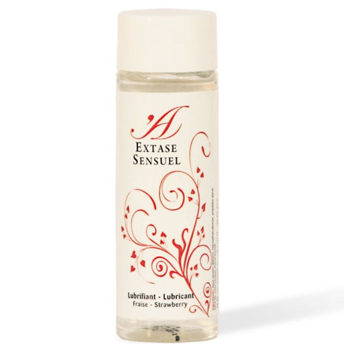 Lubrificante a base d'acqua alla fragola | 100 ml | EXTASE SENSUAL
