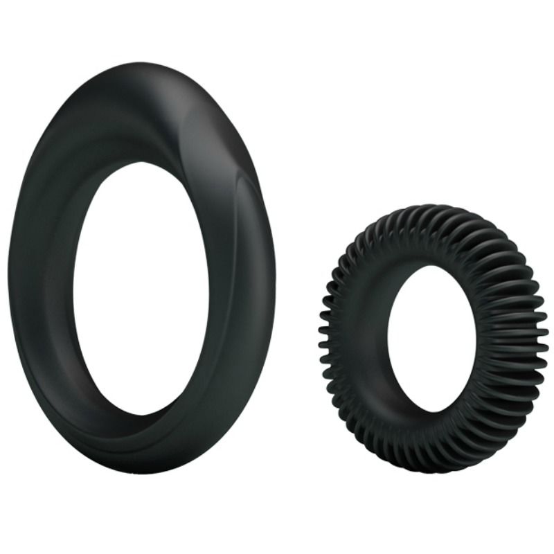 BAILE - KIT 2 ANELLI IN SILICONE ANELLO VIRILITÀ