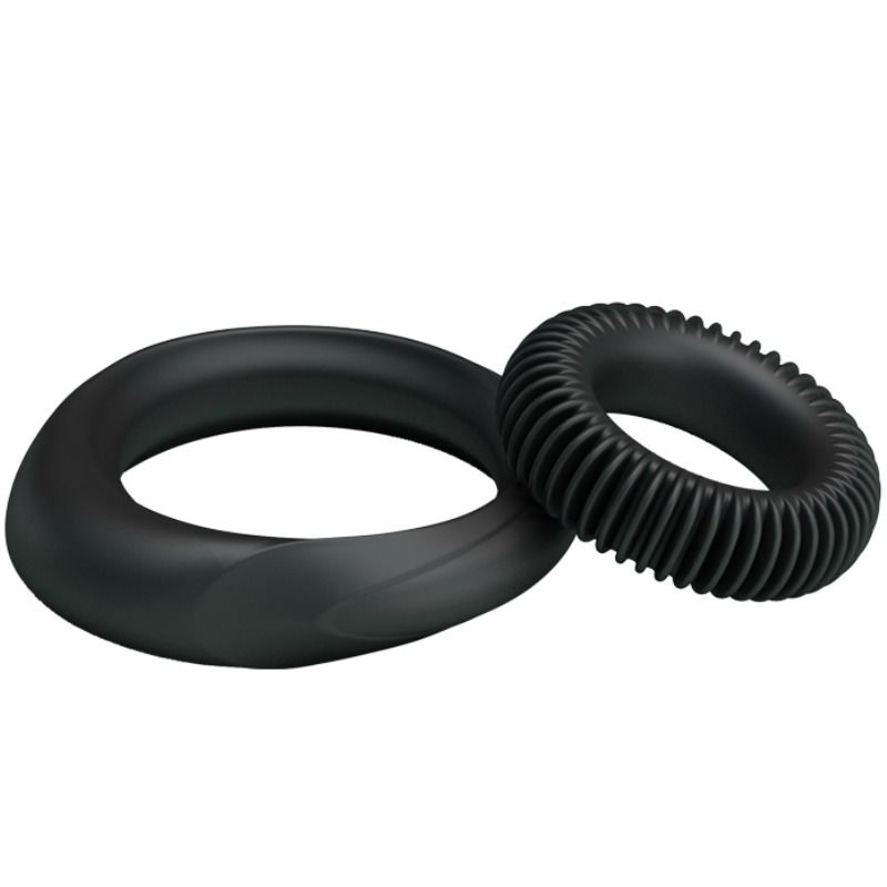 BAILE - KIT 2 ANELLI IN SILICONE ANELLO VIRILITÀ