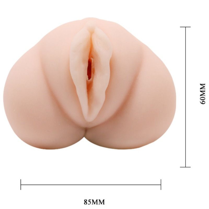 CRAZY BULL - MASTURBADOR VAGINALE CON PELLE D'ACQUA E PROIETTILI VIBRANTI