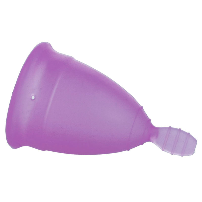 Coppetta mestruale taglia L | Viola | Silicone di grado medico | NINA KIKÍ
